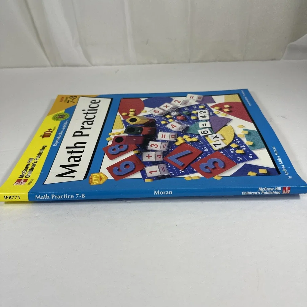 Math Practice Grades 7-8 The 100 SeriesTM Paperback Unused